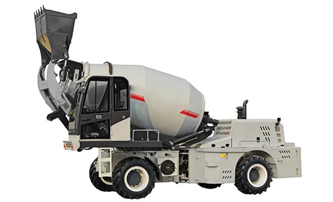 Self-loading Concrete Mixer